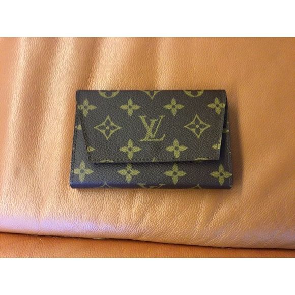 Louis Vuitton Other - Louis Vuitton monogram case 2 pack card decks rare Vintage 1984 NEVER USED!